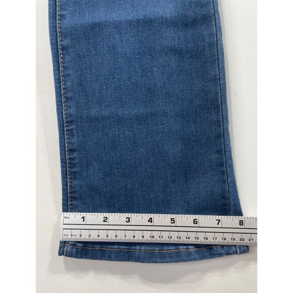 Rue 21 - Women's Ultimate Stretch Mid-Rise - Boot Jeans Distressed - Blue - 1 - Picture 7 of 15